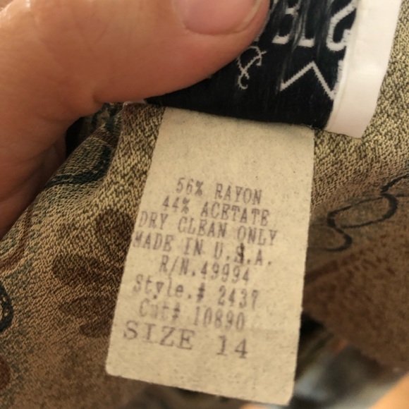 Vintage Boho Patterned Top - Picture 9 of 11